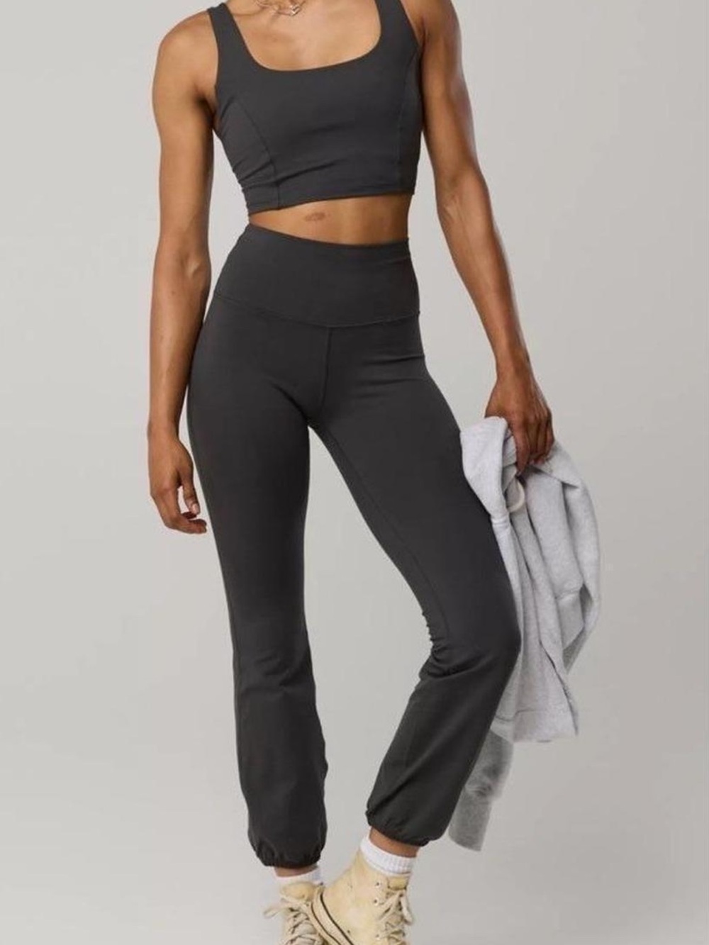 Aerie Offline The Hugger Black Leggings